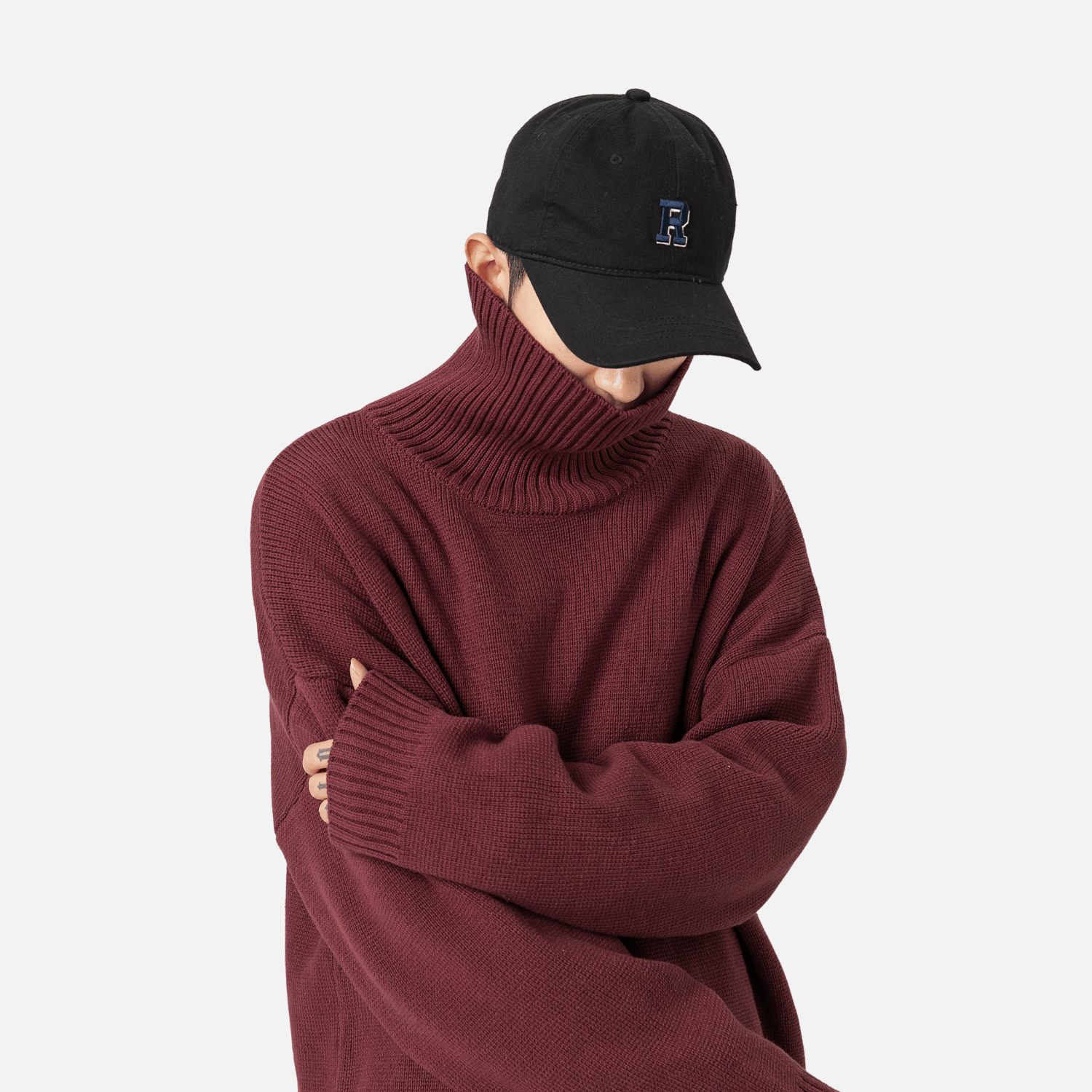 Chunky Knit Turtleneck Sweater