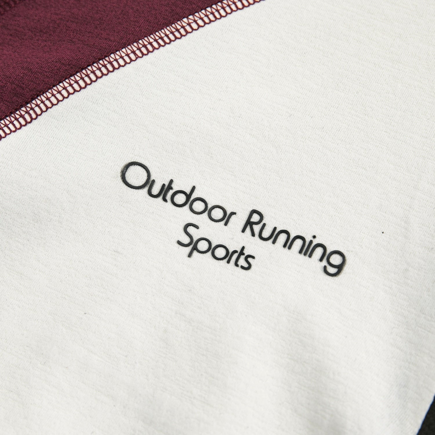 Cooling Half-Zip Raglan Long Sleeve Tee