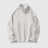 Solid Color Half-Zip Pullover