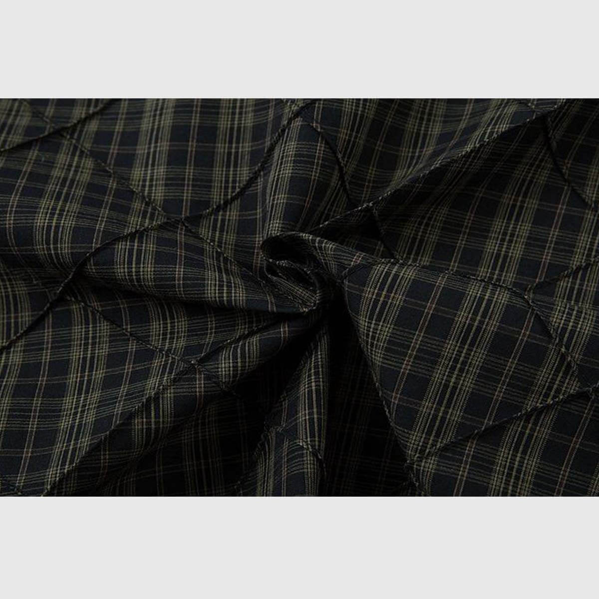 Vintage Plaid Layered Shirt