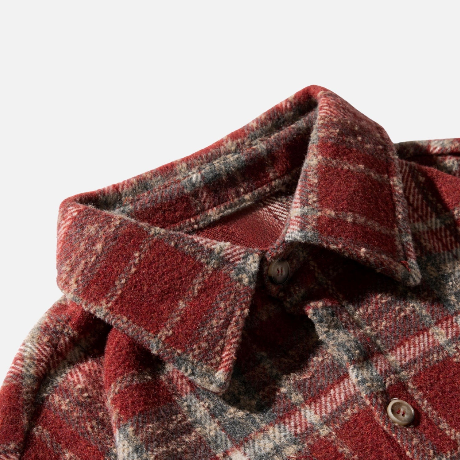 Vintage Plaid Long-Sleeve Shirt