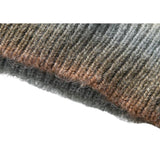 Gradient Stripe Patchwork Knit Pullover