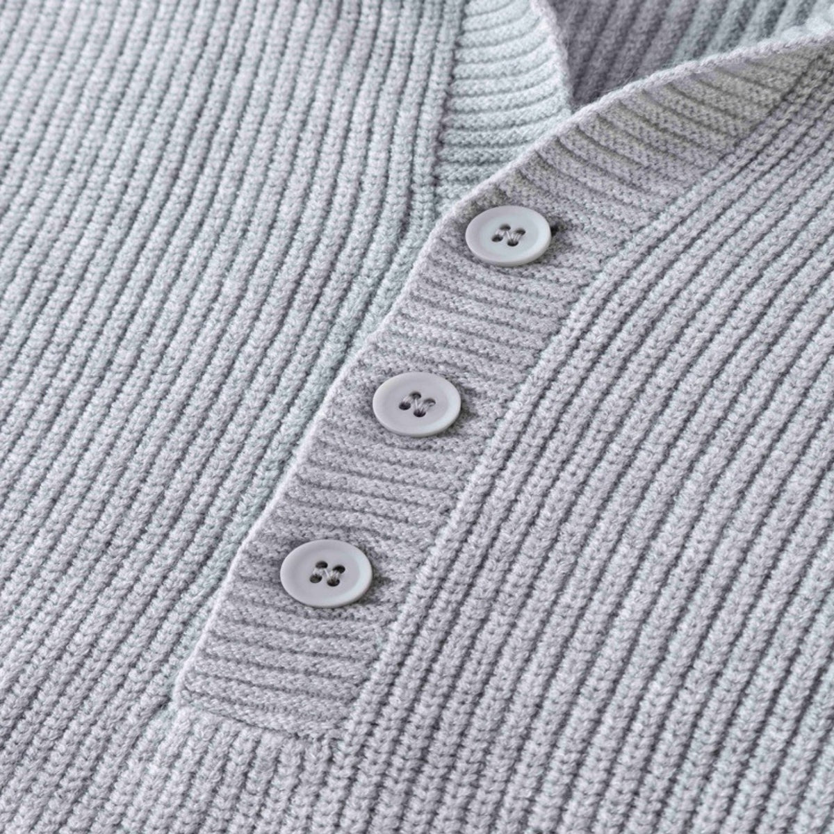 Solid Button-Up Hooded Sweater Vest
