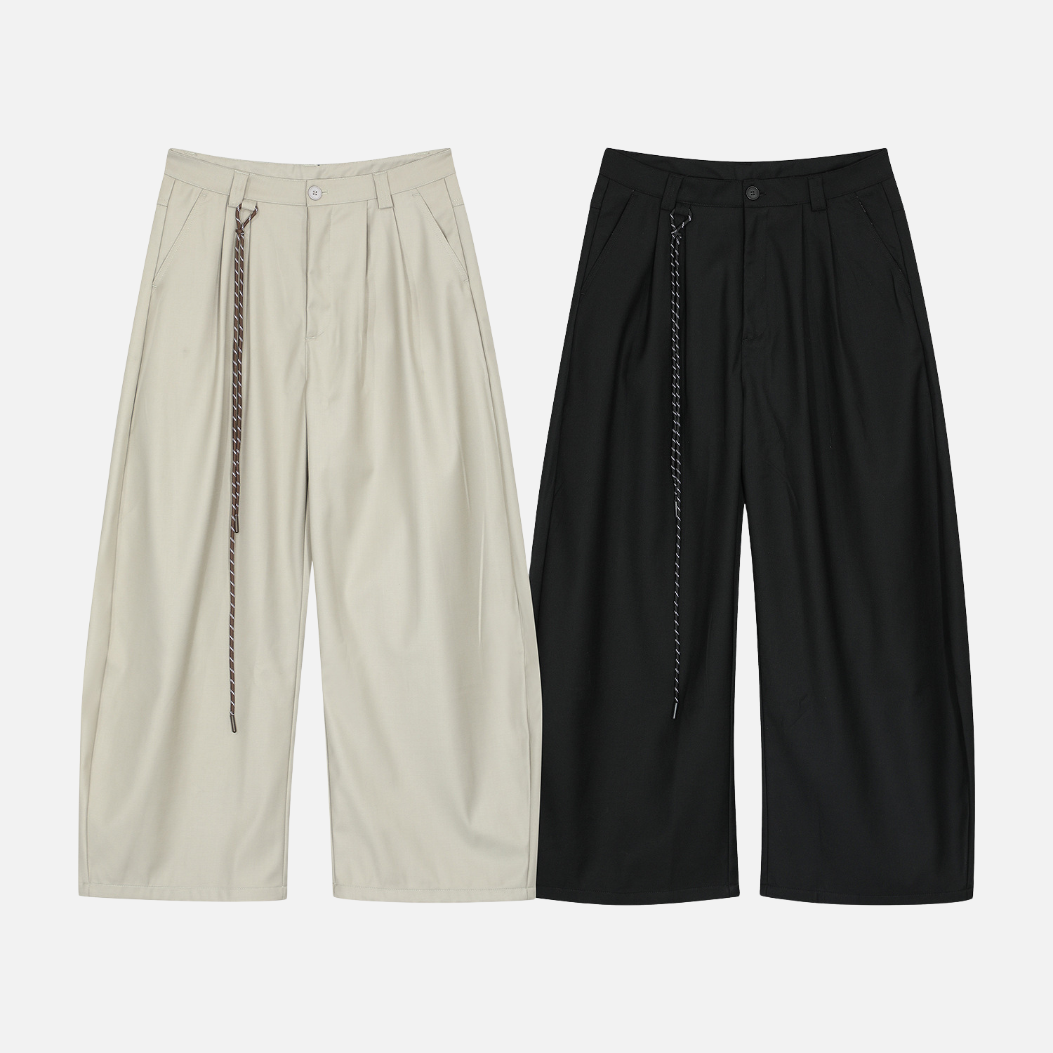 Vintage Slouchy Baggy Suit Pants