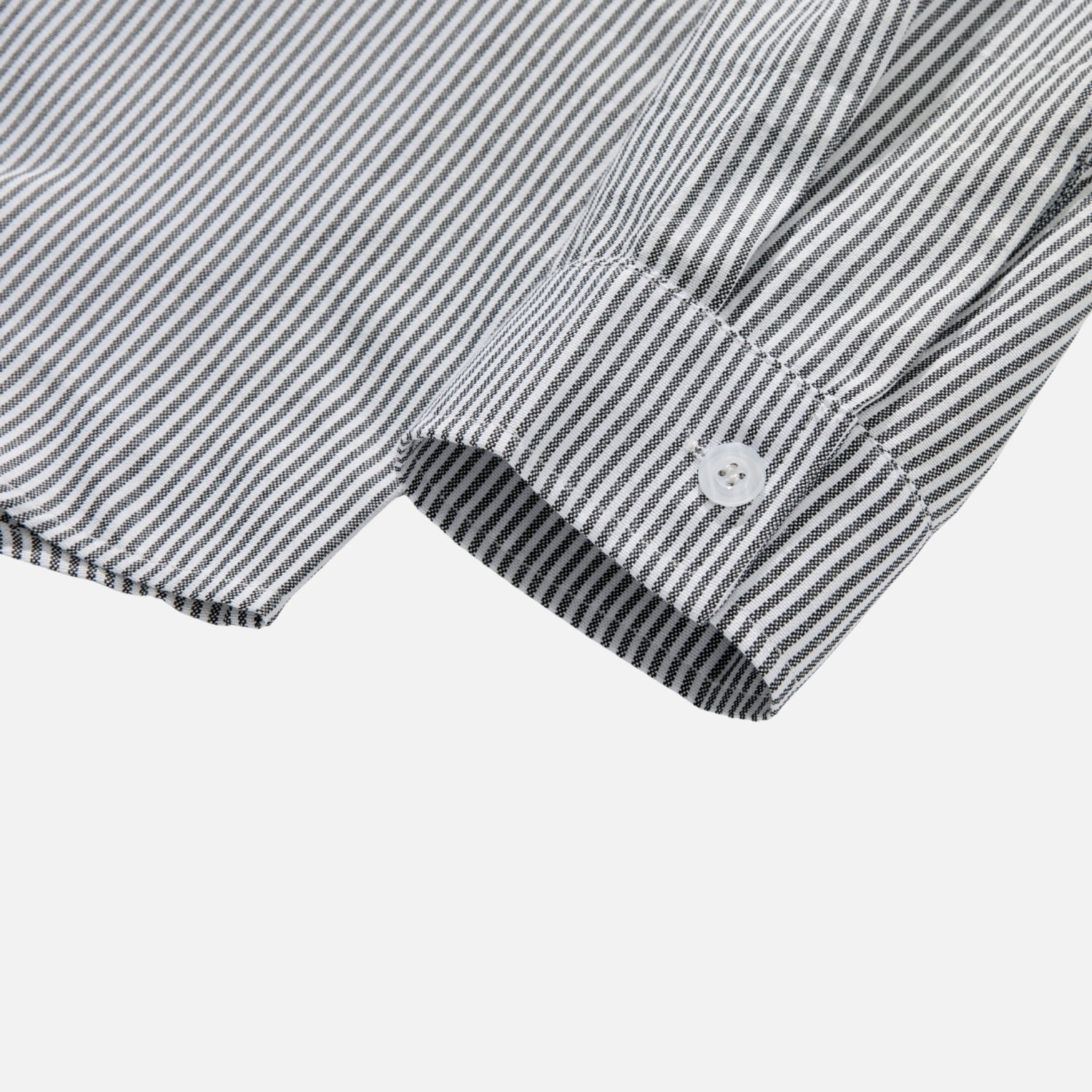 Striped Embroidered Pocket Shirt