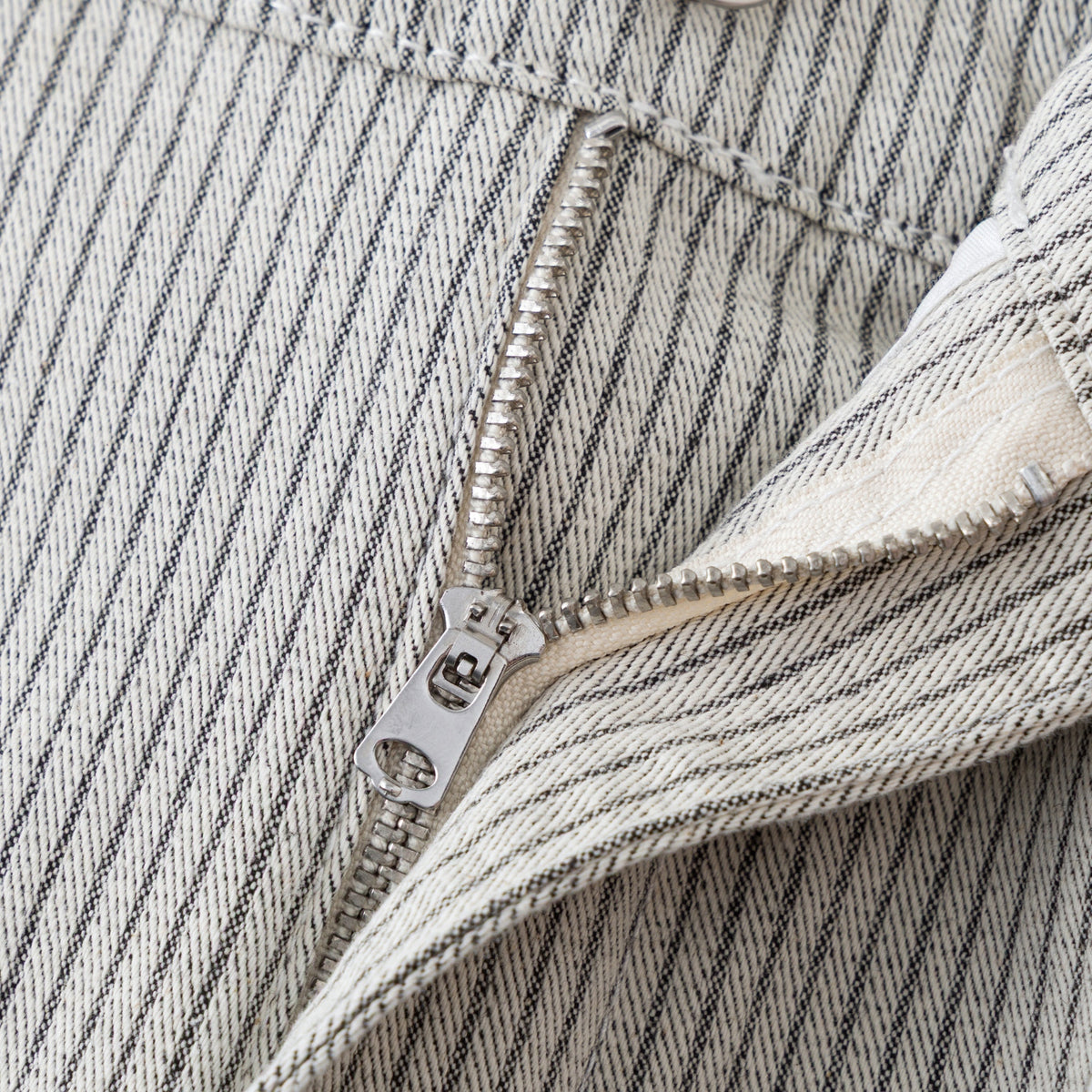 Japanese Vintage Striped Baggy Jeans