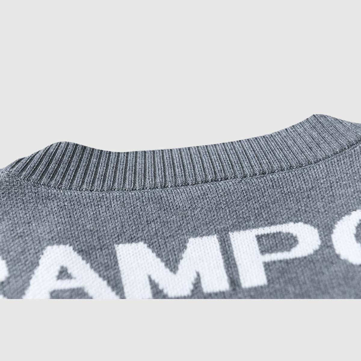 Strickjacke mit Lazy-Cat-Muster