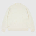 Autumn/Winter Streetwear Distressed Knit Sweater