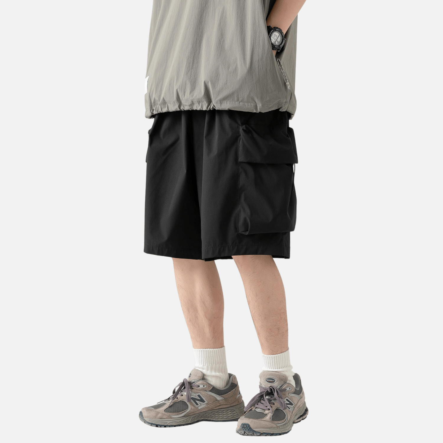 Utility Pocket Cargo Shorts