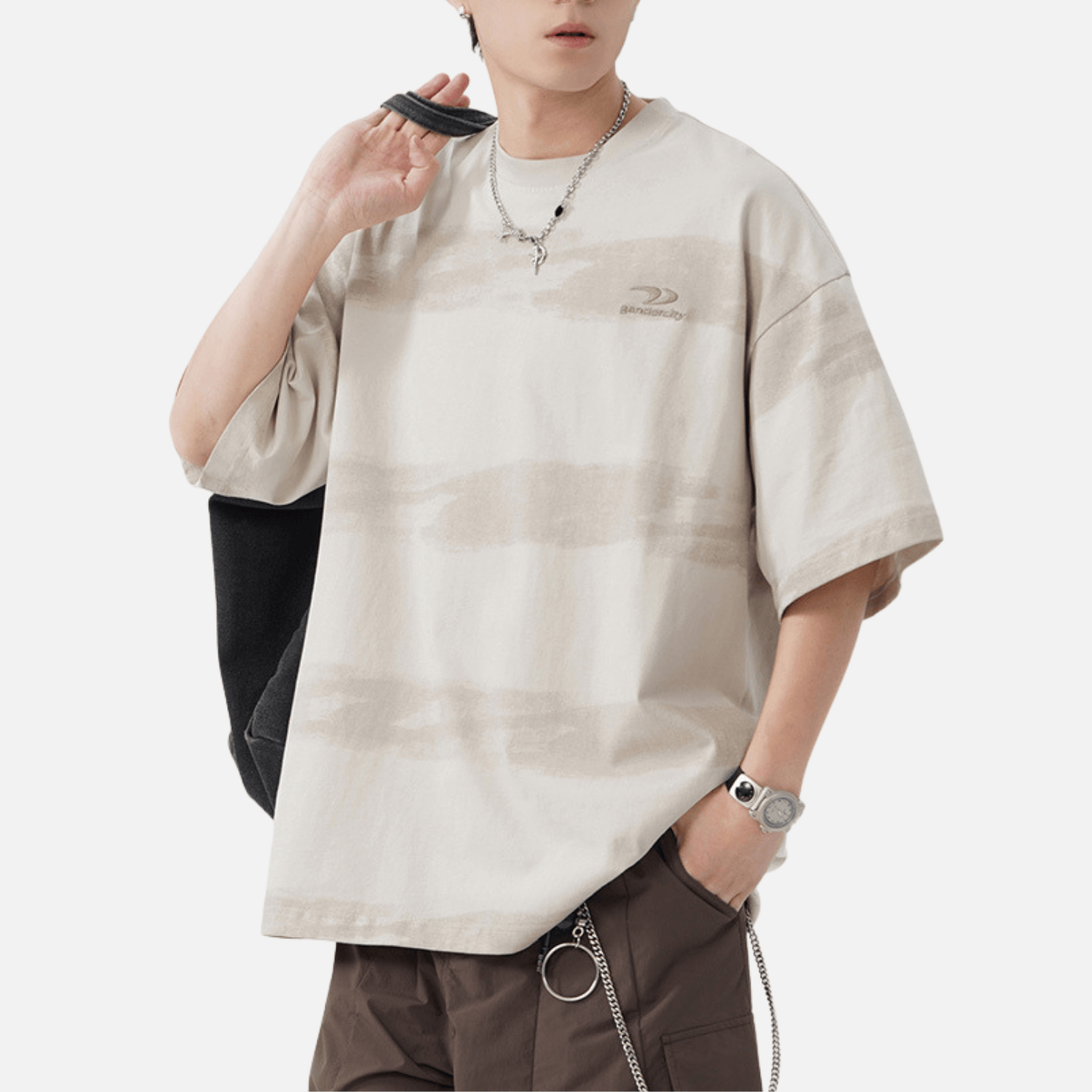 Tie-Dye Stripe T-Shirt