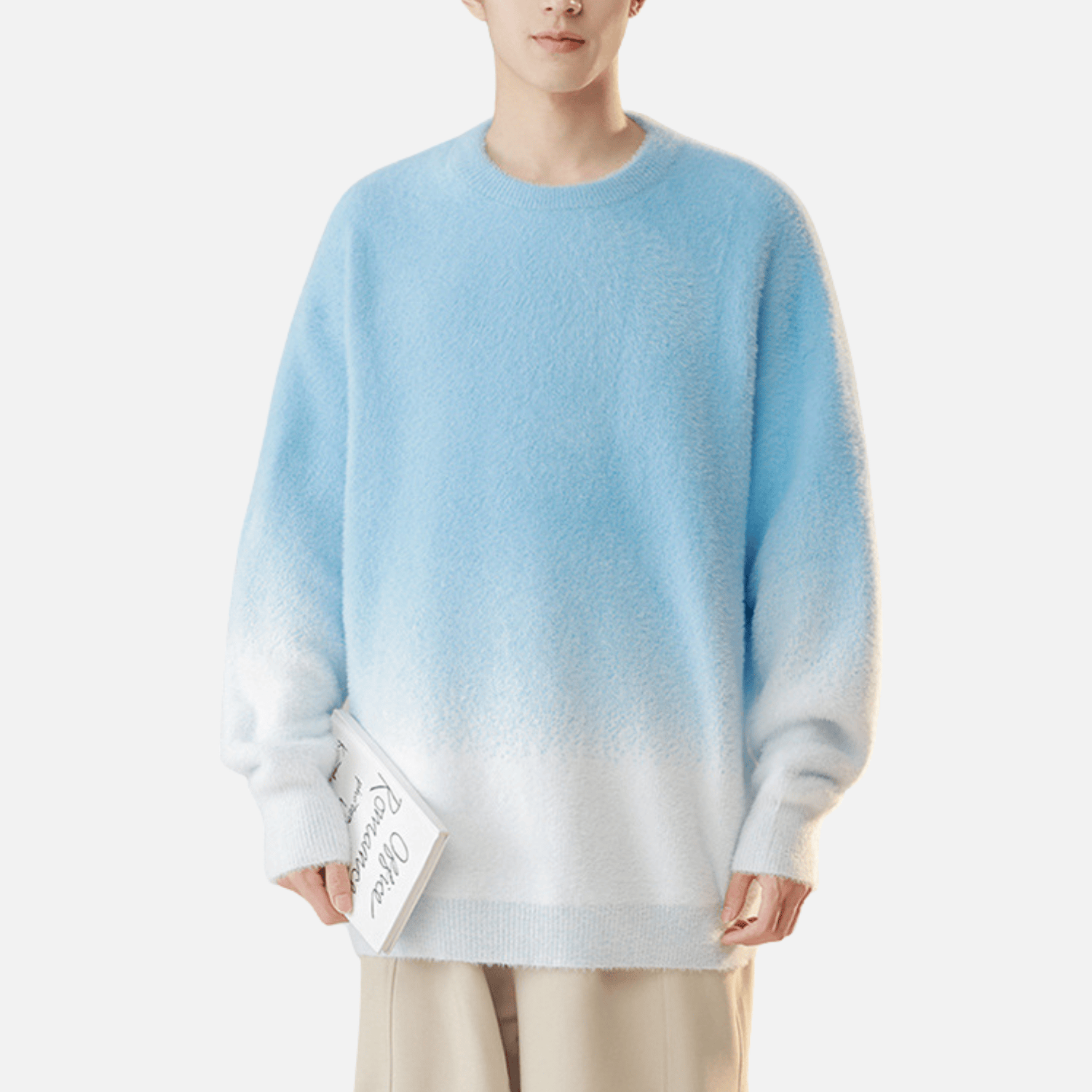 Gradient Knit Pullover