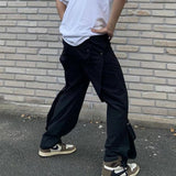 Hiphop Strappy Design Cargo Pants