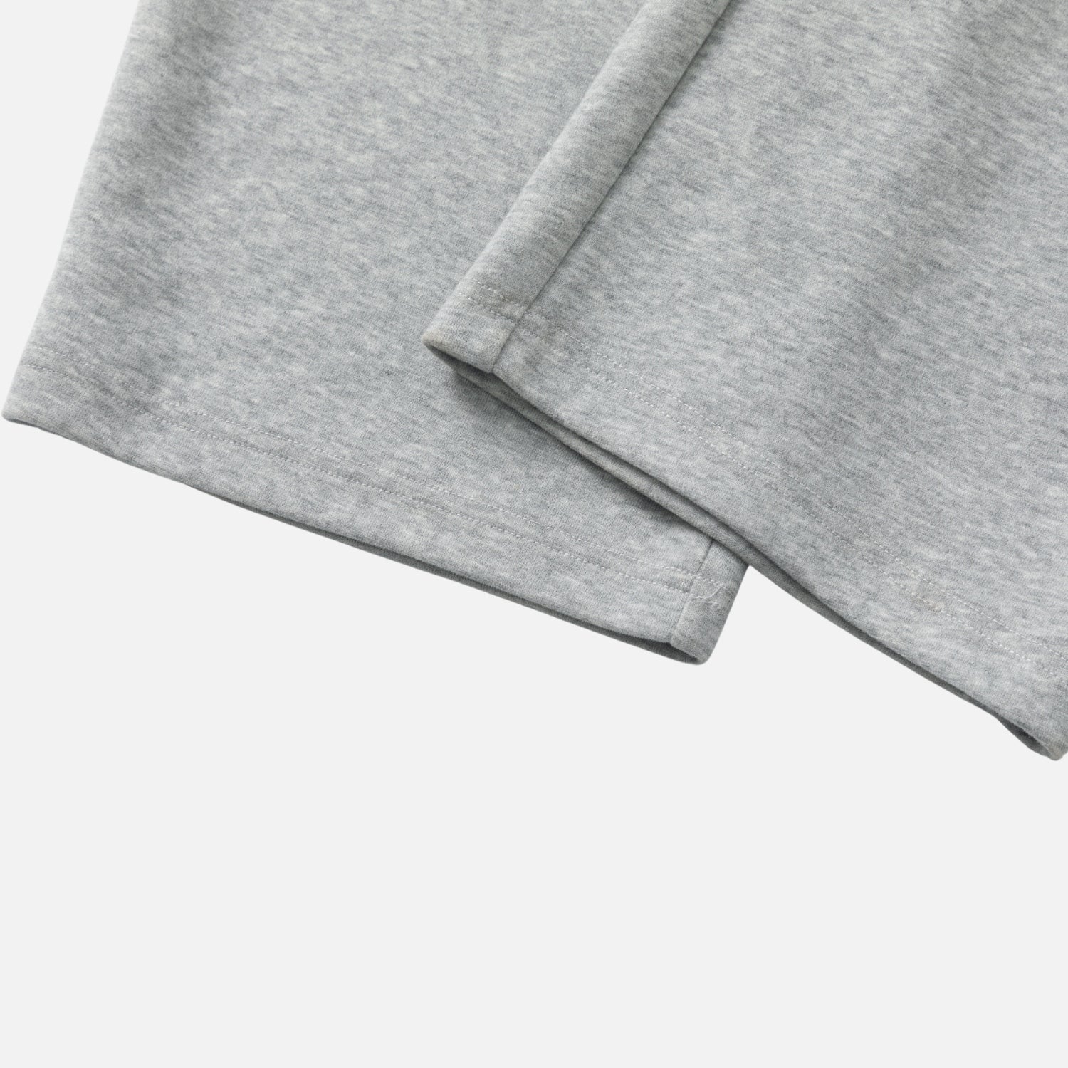 Pleated-Side Straight Baggy Pants