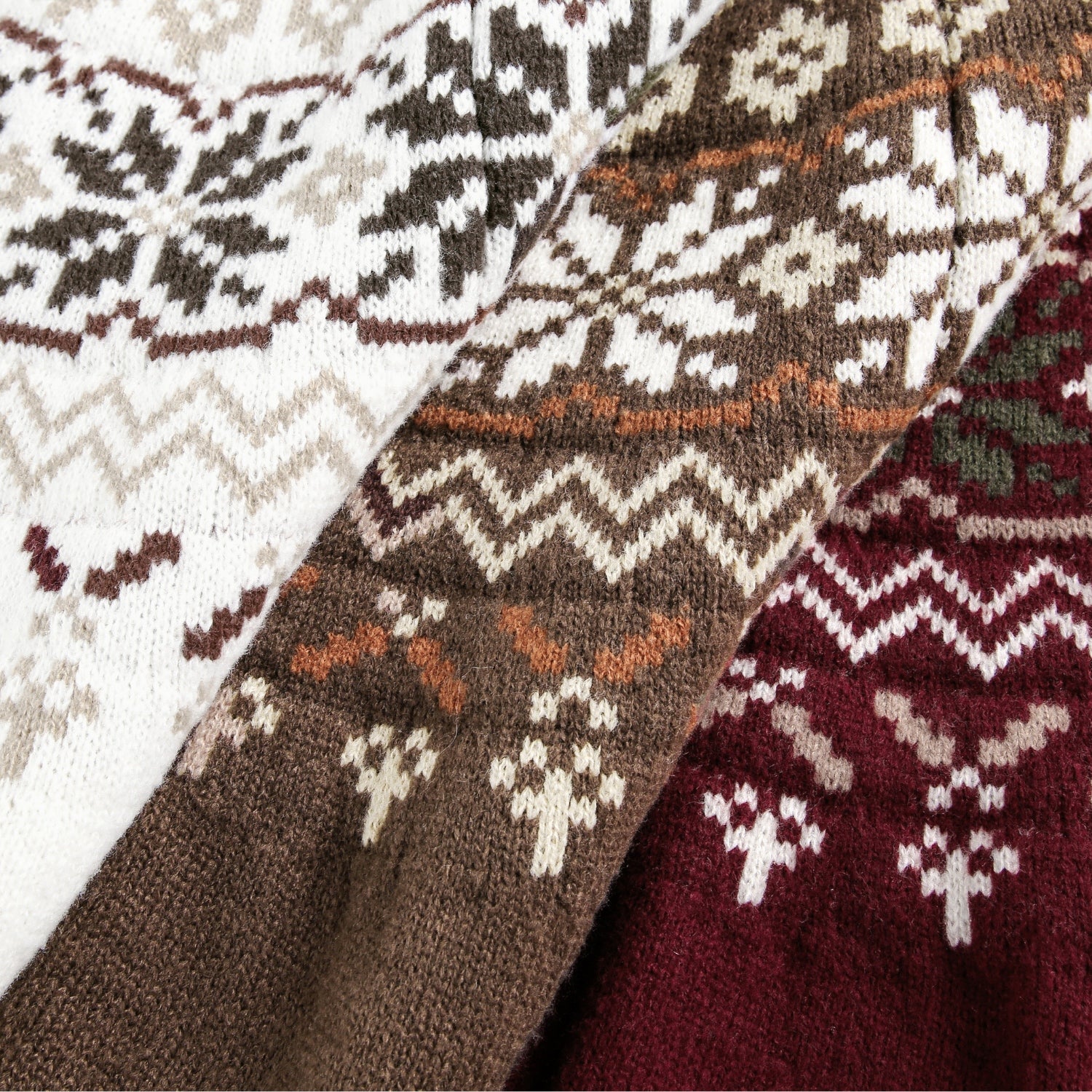 Fair Isle Knit Sweater