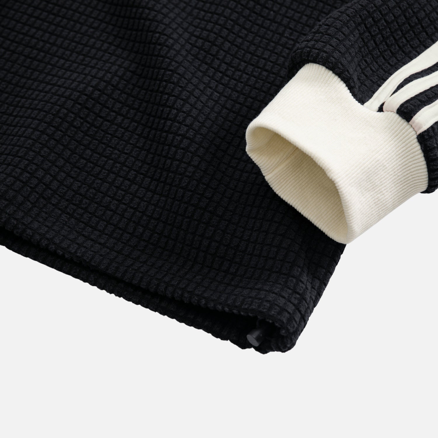 Heavyweight Textured Polo Sweatshirt
