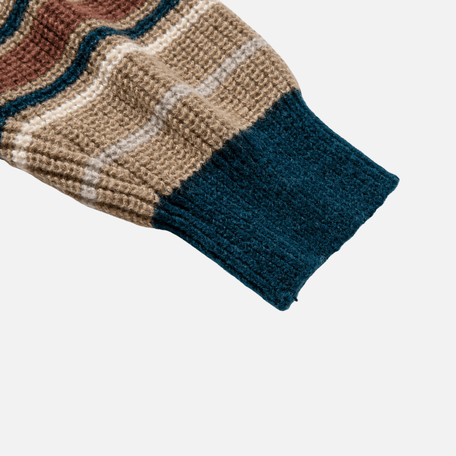 Vintage Striped Knit Sweater