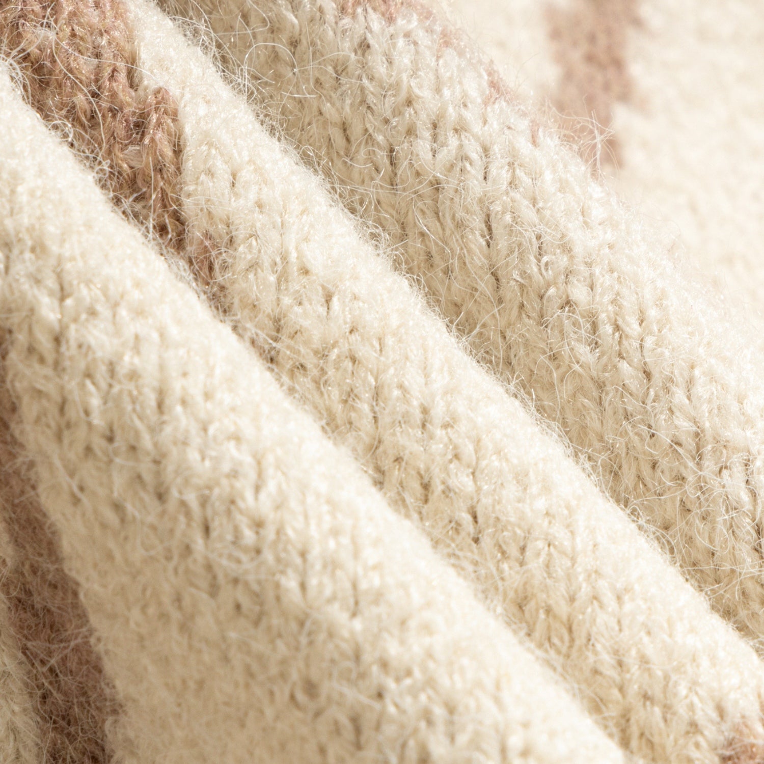 All-Over Smiley Jacquard Sweater