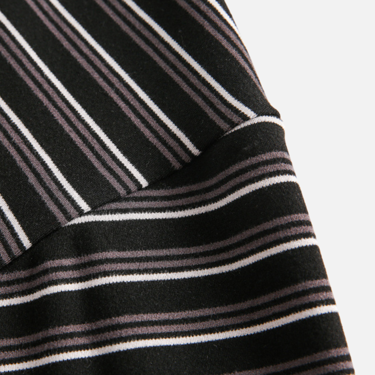 Striped Crewneck Long Sleeve Tee