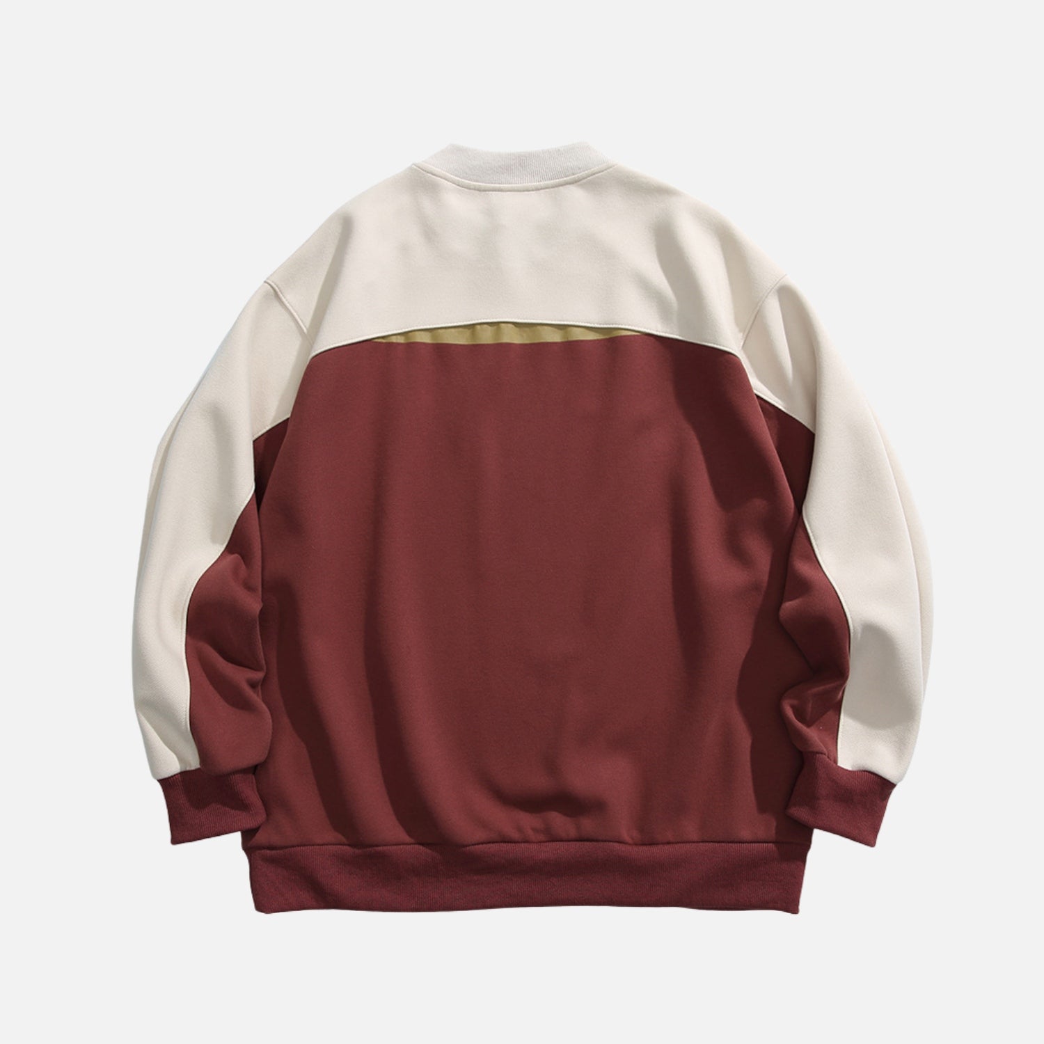 Streetwear Colorblock Crewneck Sweatshirt