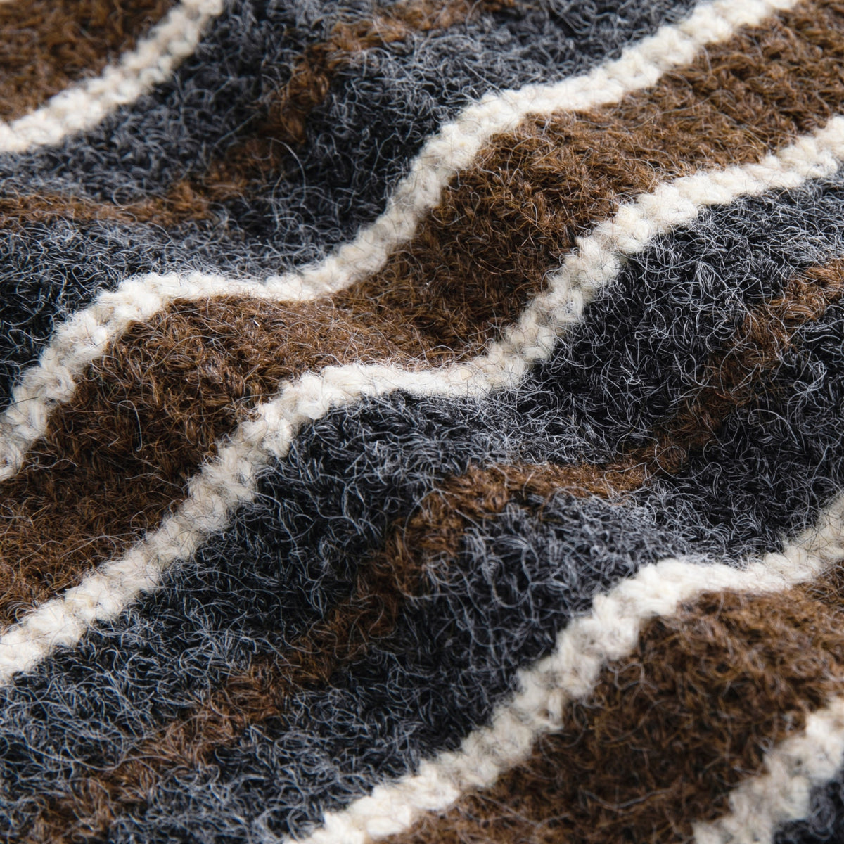 Japanese Vintage Colorblock Striped Sweater