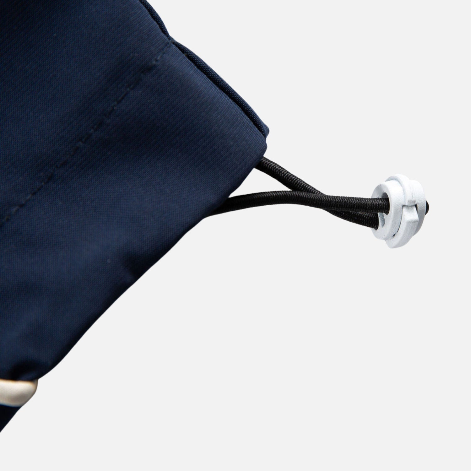 Chaqueta deportiva vintage a rayas con cuello alto