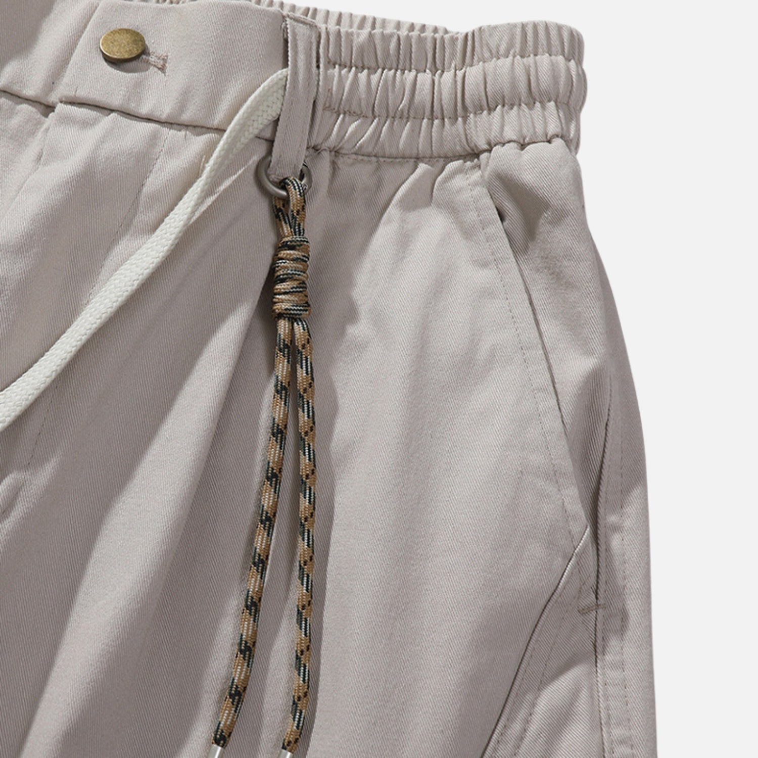 Stitched Casual Cargo Pants