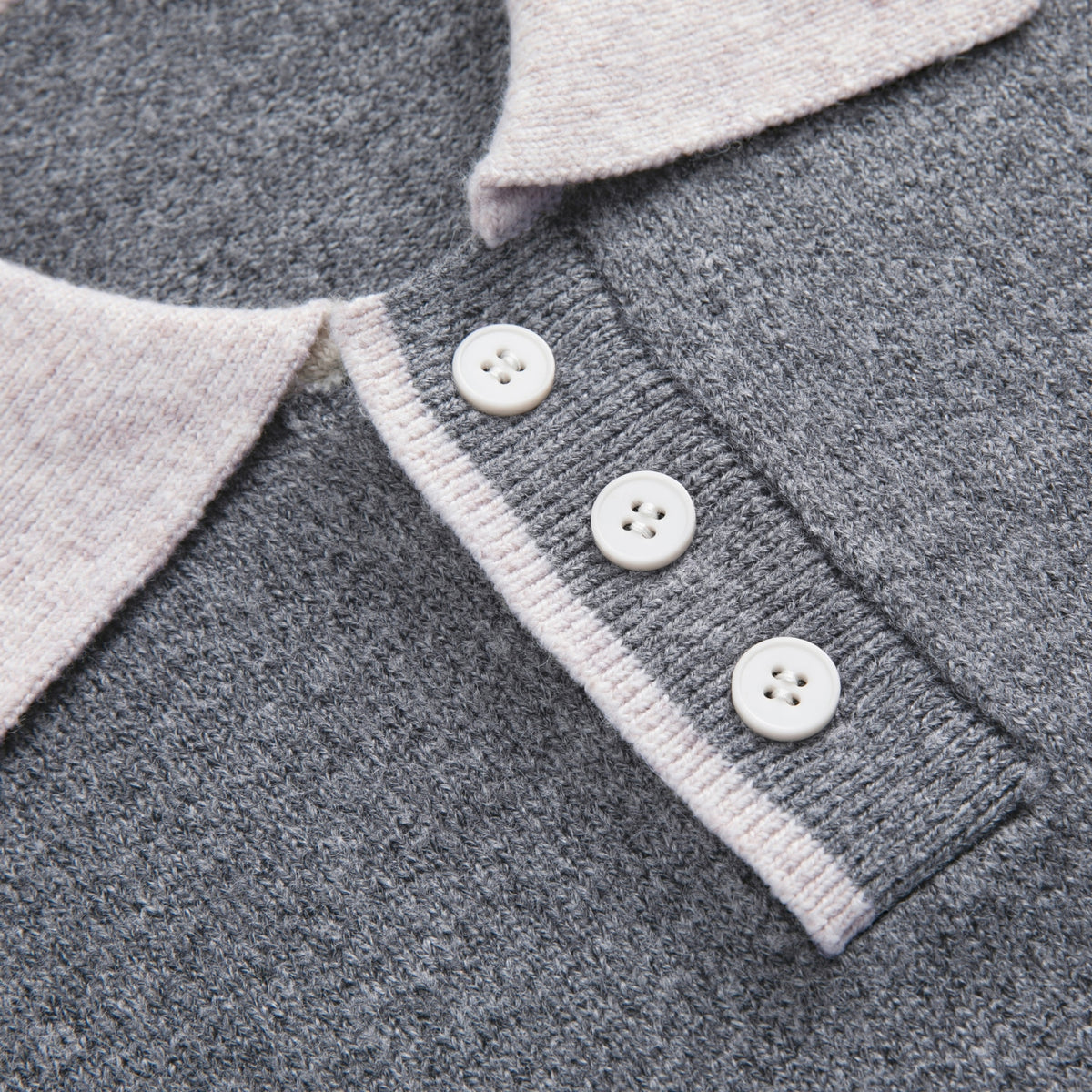 Vintage Old-Money Colorblock Polo Sweater