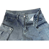 Pocket Patch High-Waist Jean
