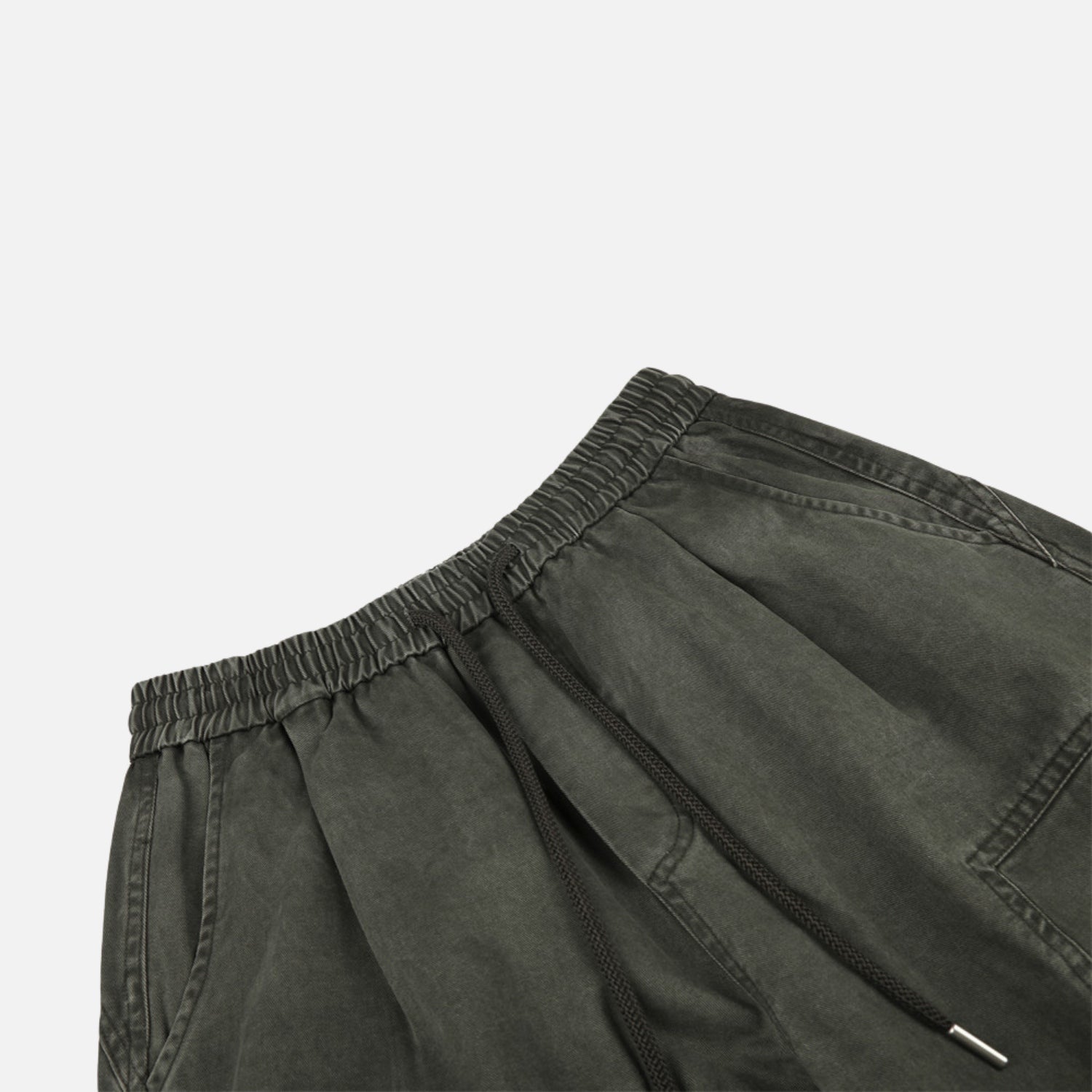 Punk-Inspired Washed Cotton Baggy Pants