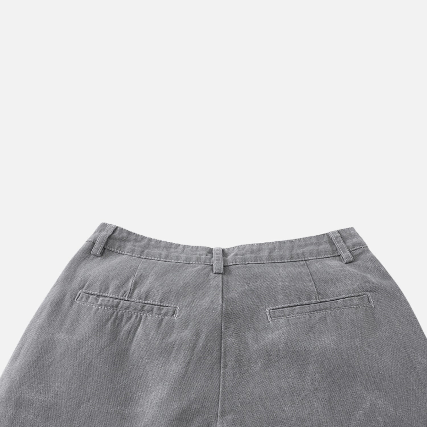 Old-Money Washed Denim Pants