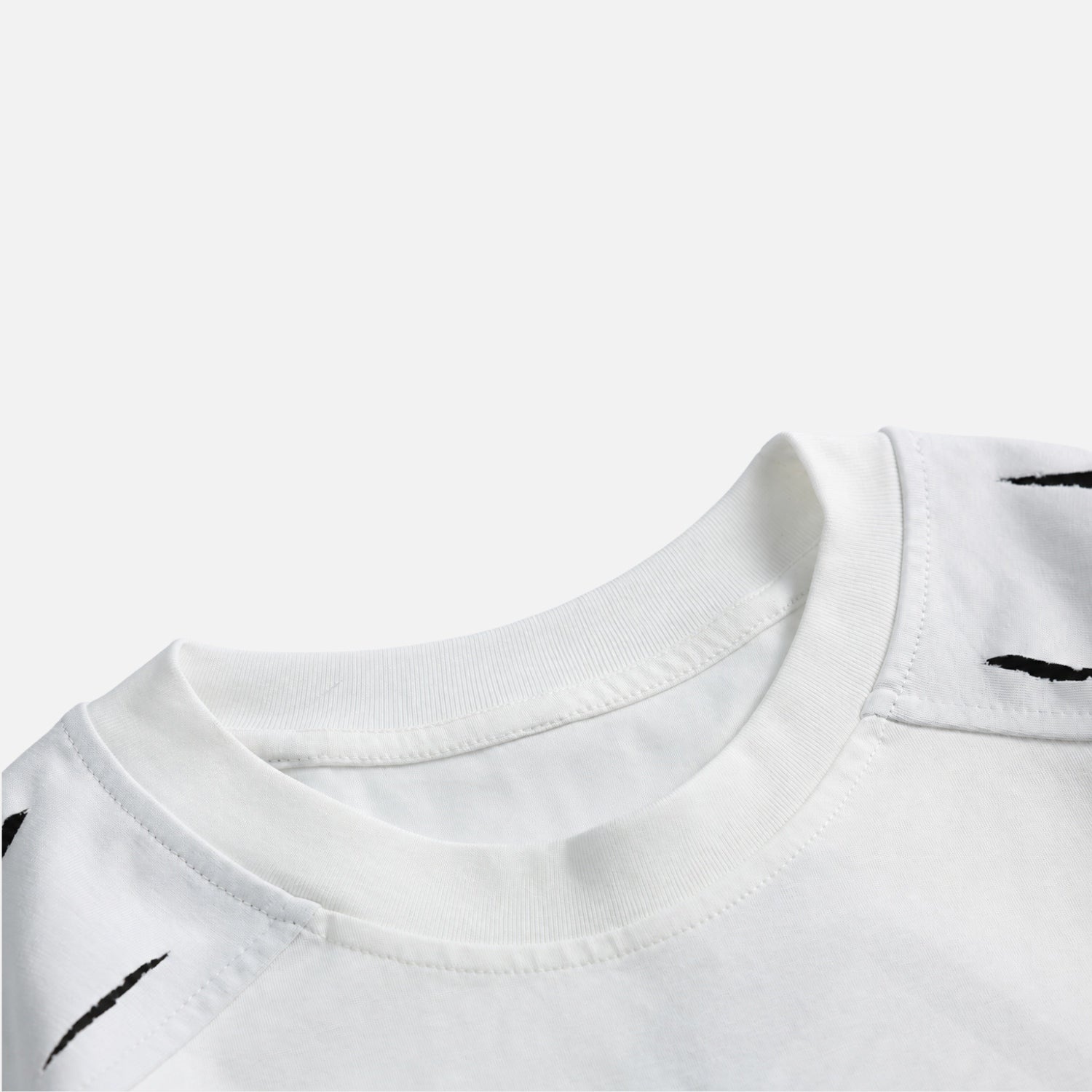 Faux-Layered Letter Graphic Tee