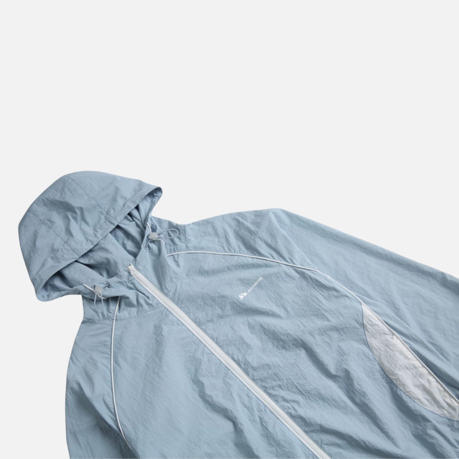 Colorblock Lightweight Hooded Windbreaker