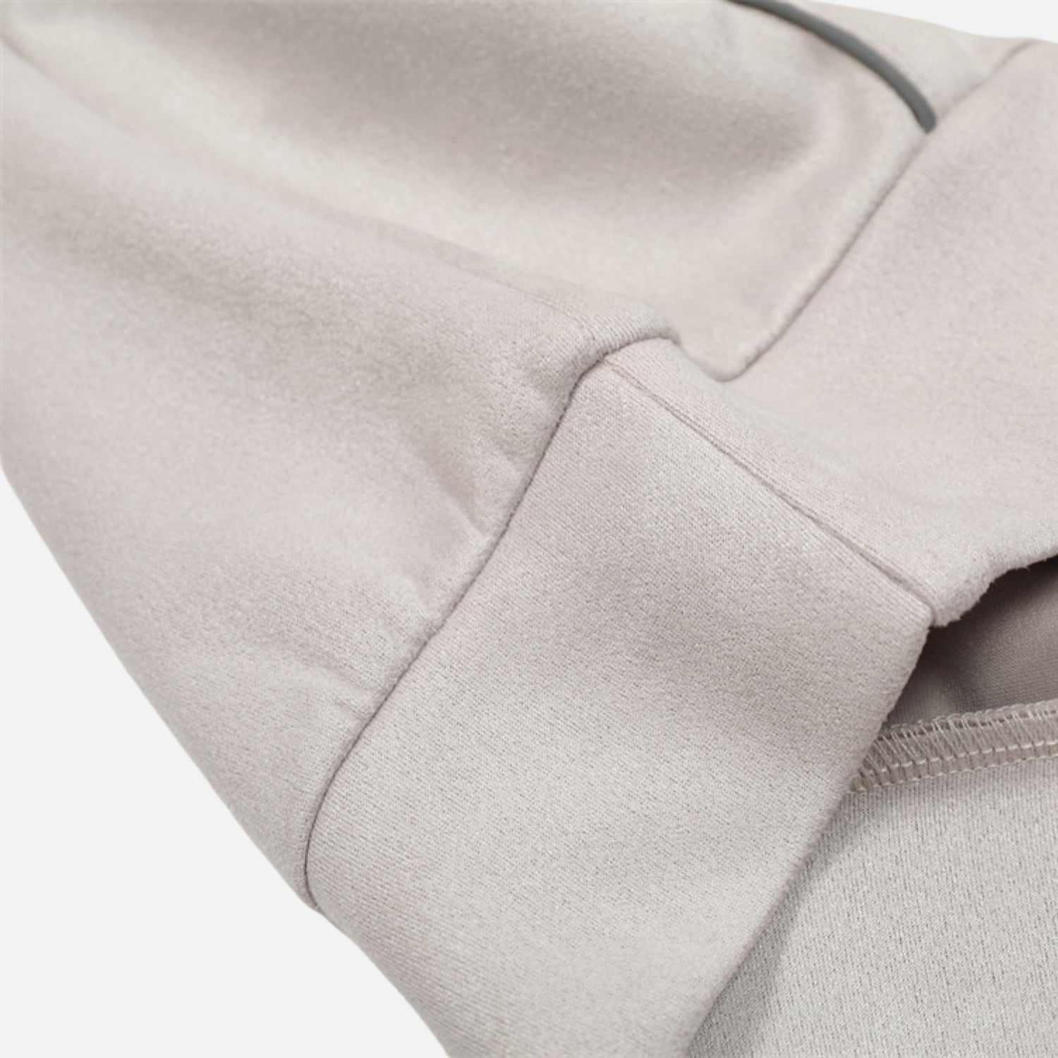 Sudadera de cuello redondo con línea de contorno