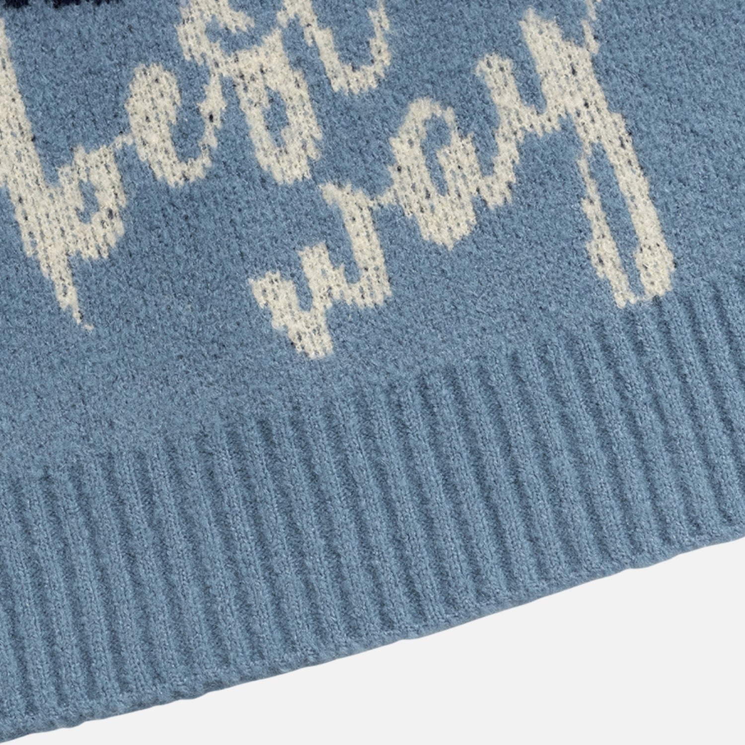 Cartoon Jacquard Sweater Vest