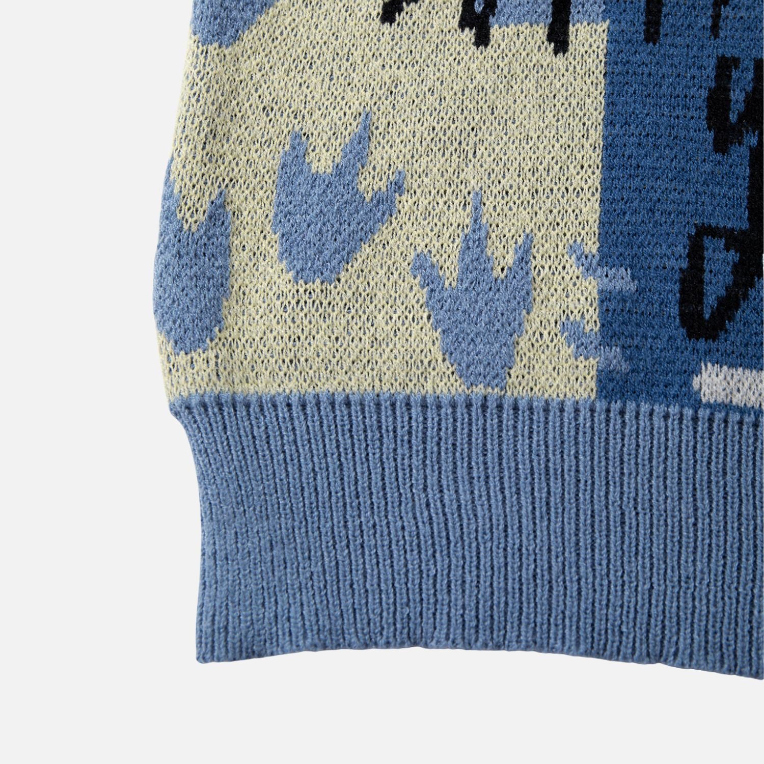 Dinosaur Hearts Jacquard Sweater