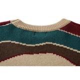 Japanese Vintage Striped Couple's Sweater
