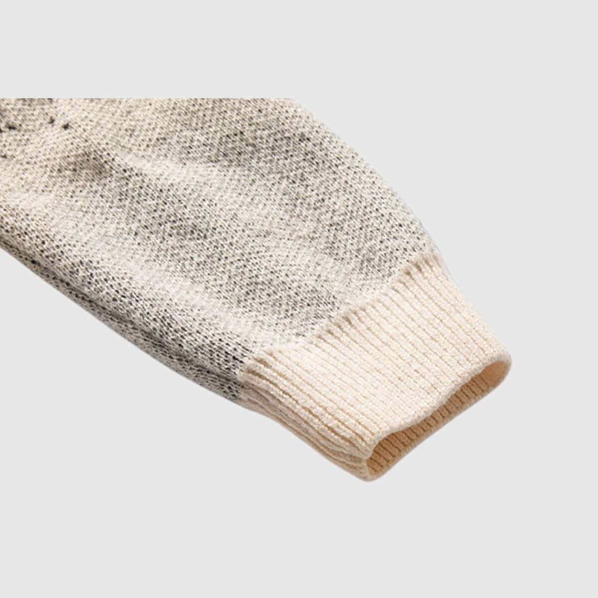 Suéter de punto con degradado ombré