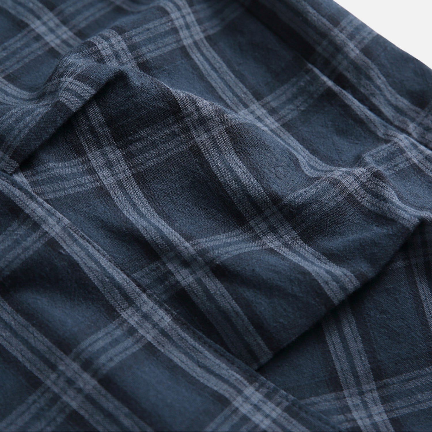 Deconstructed Plaid Cargo Shorts