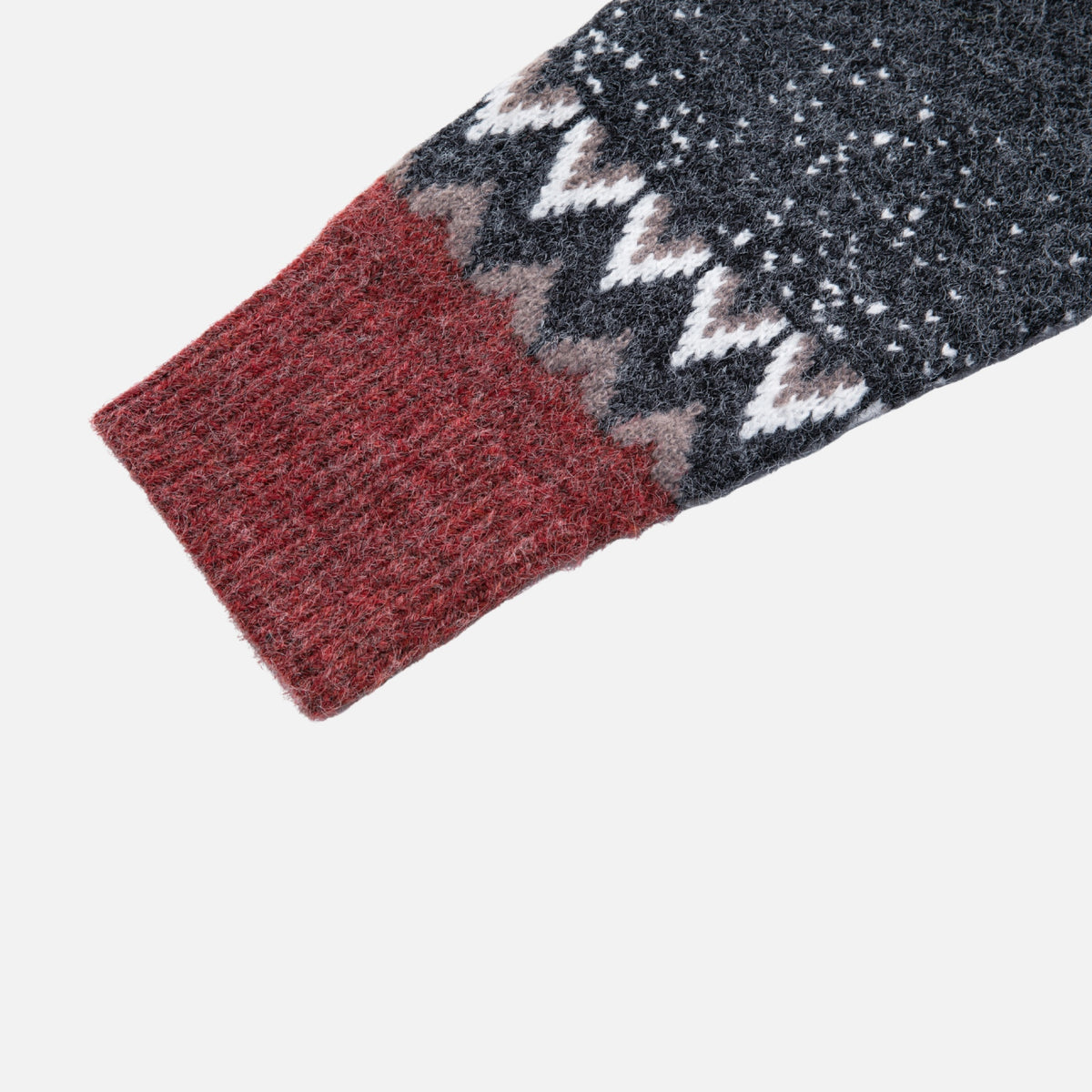 Vintage Fair Isle Jacquard Sweater