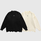 Irregular Hem Knit Sweater