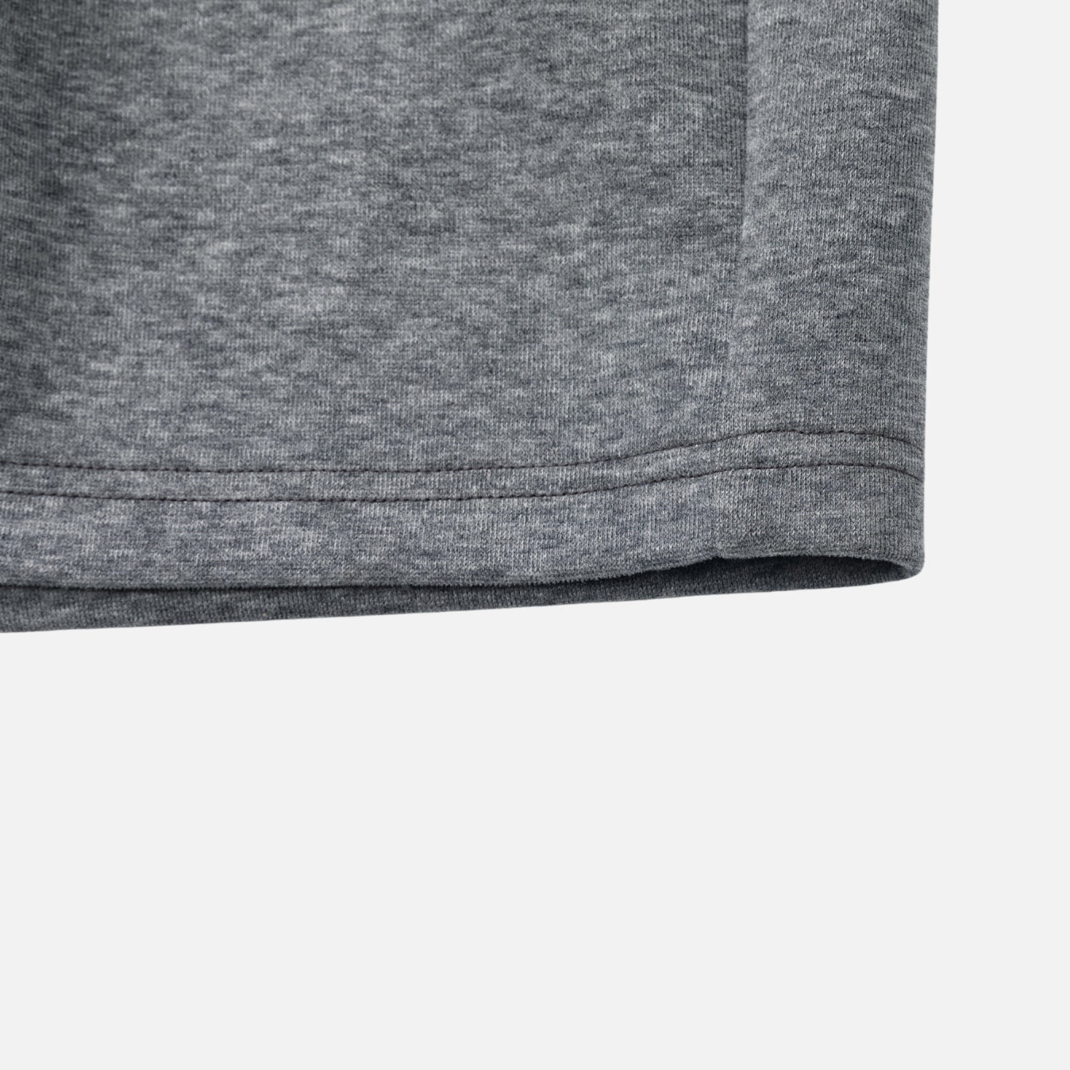 Contrast Drawstring Pleated Sweat Shorts