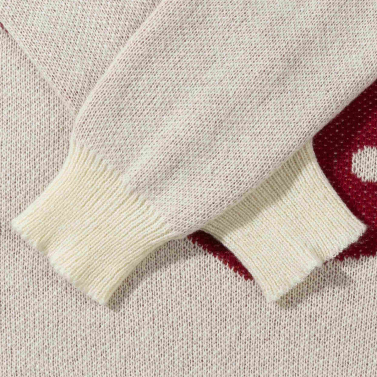 Dice Jacquard Crewneck Sweater