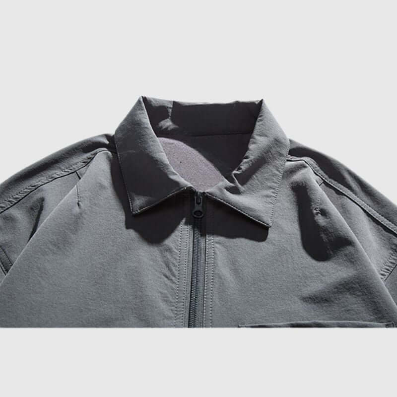 Cargo-Poloshirt aus Eisseide