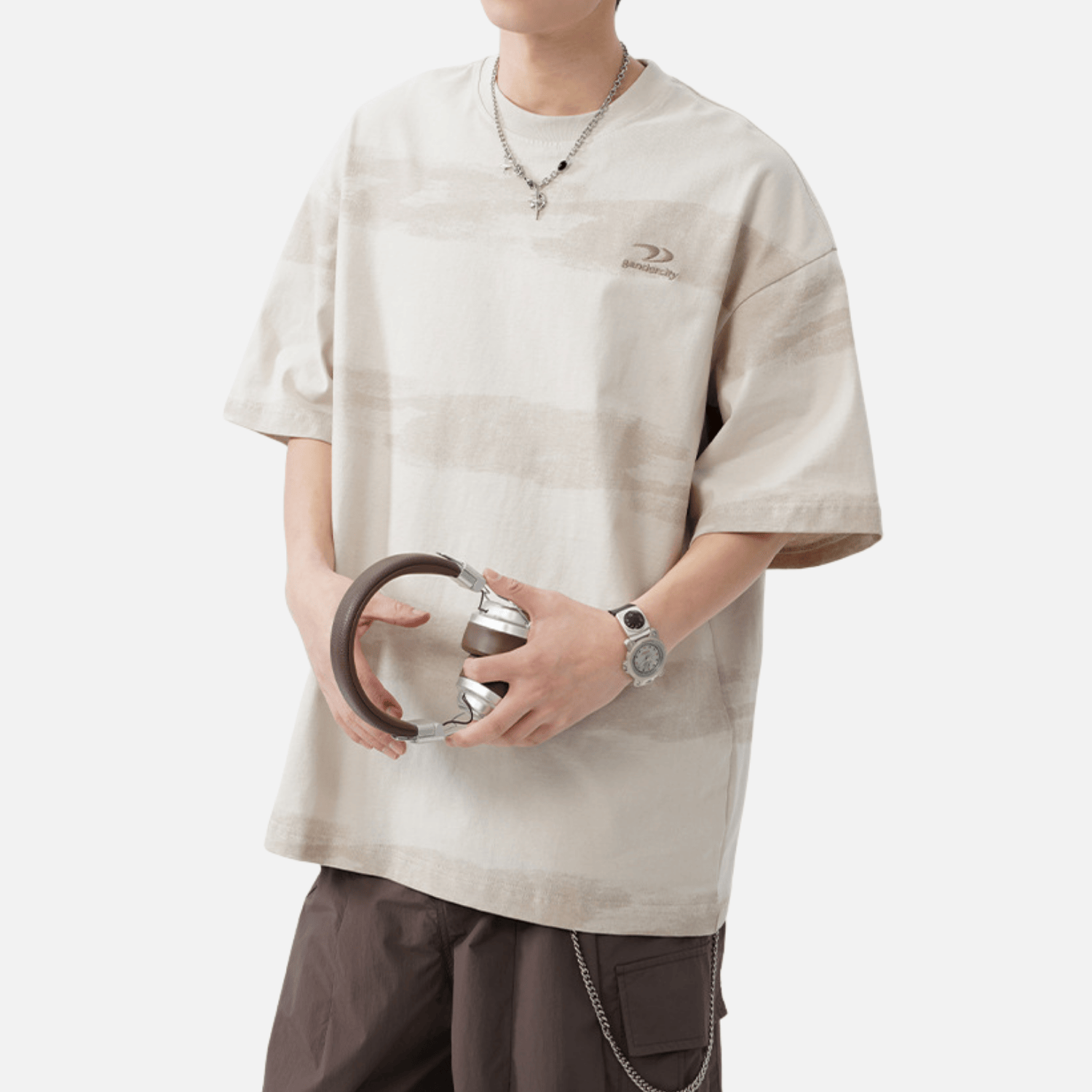 Tie-Dye Stripe T-Shirt