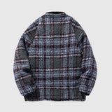 Sherpa Fleece Plaid Coat