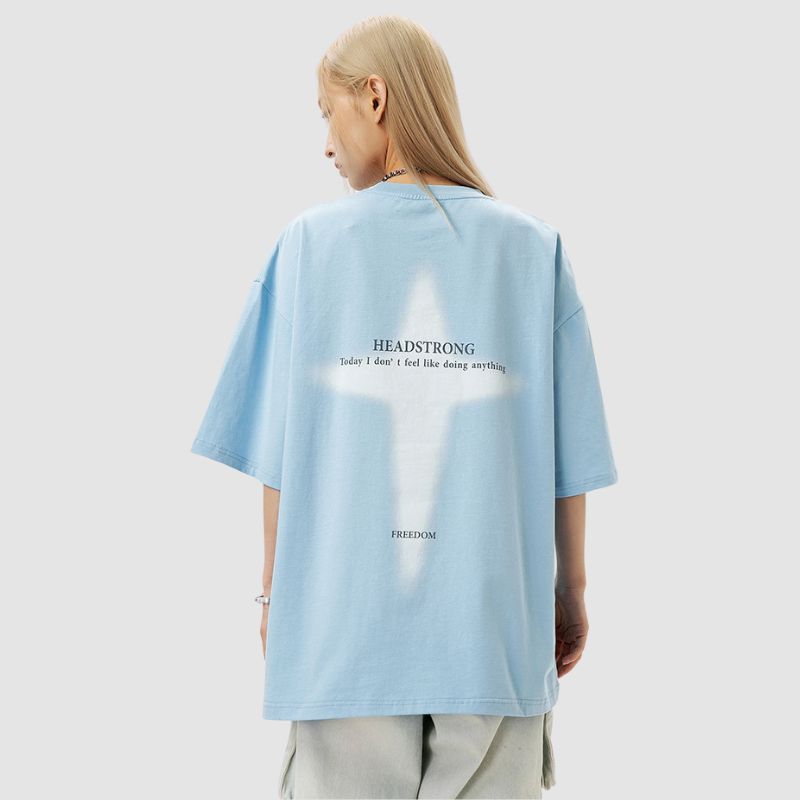 Four-pointed Star Cotton Tee