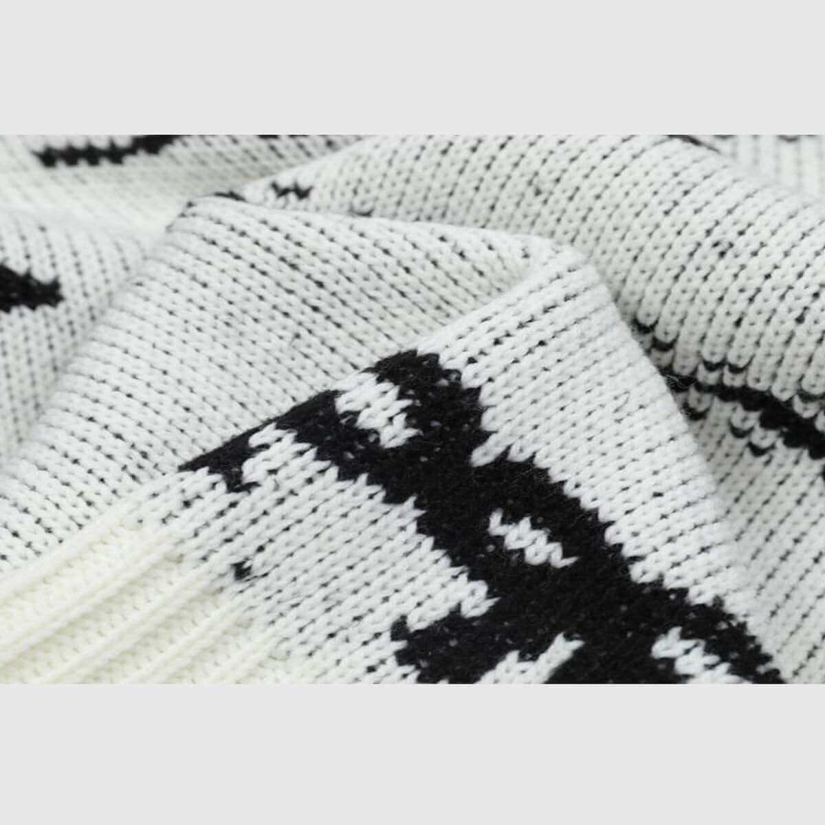 Cárdigan de punto navideño con capucha