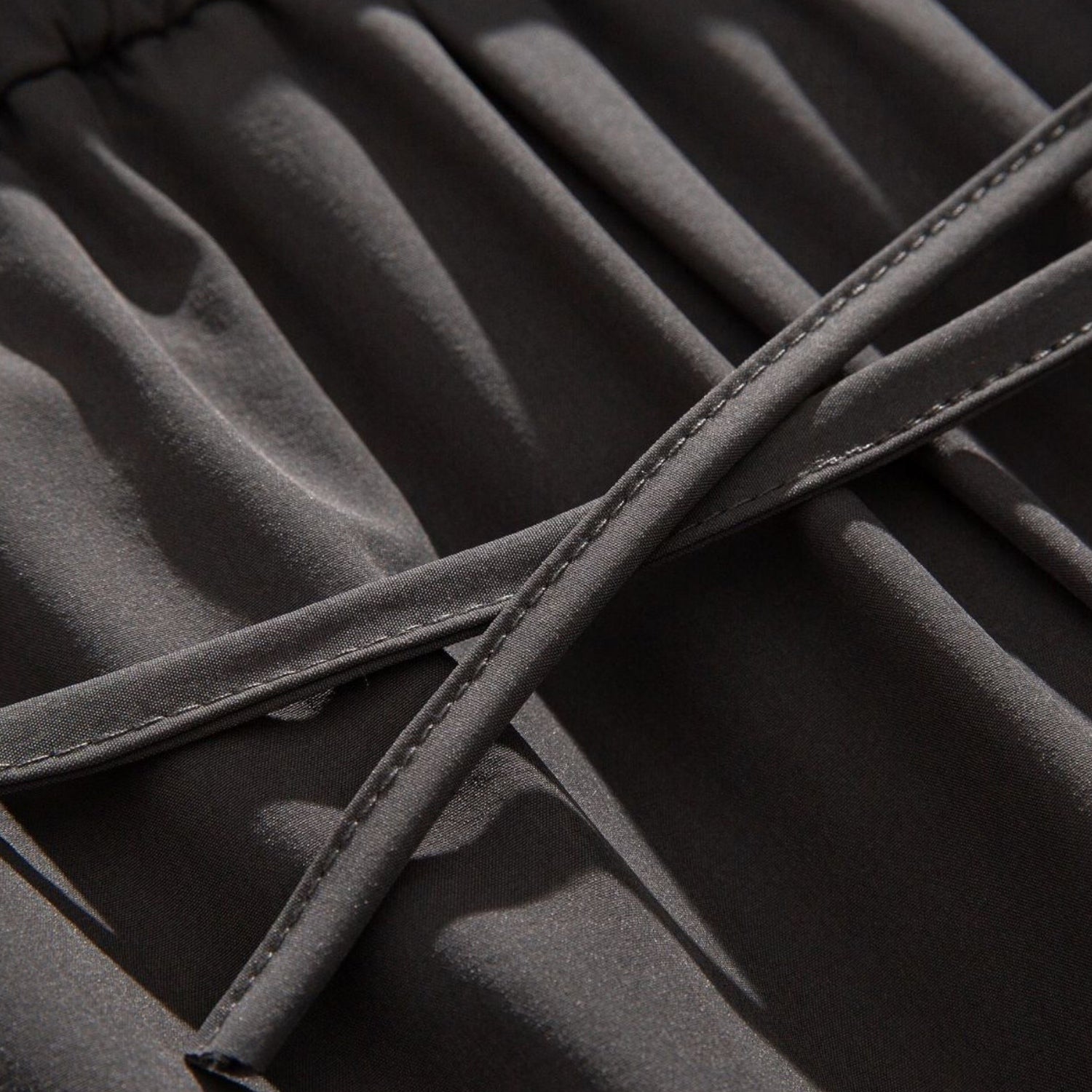 High-Street Contrast Stitch Pants