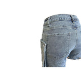 Pocket Patch High-Waist Jean