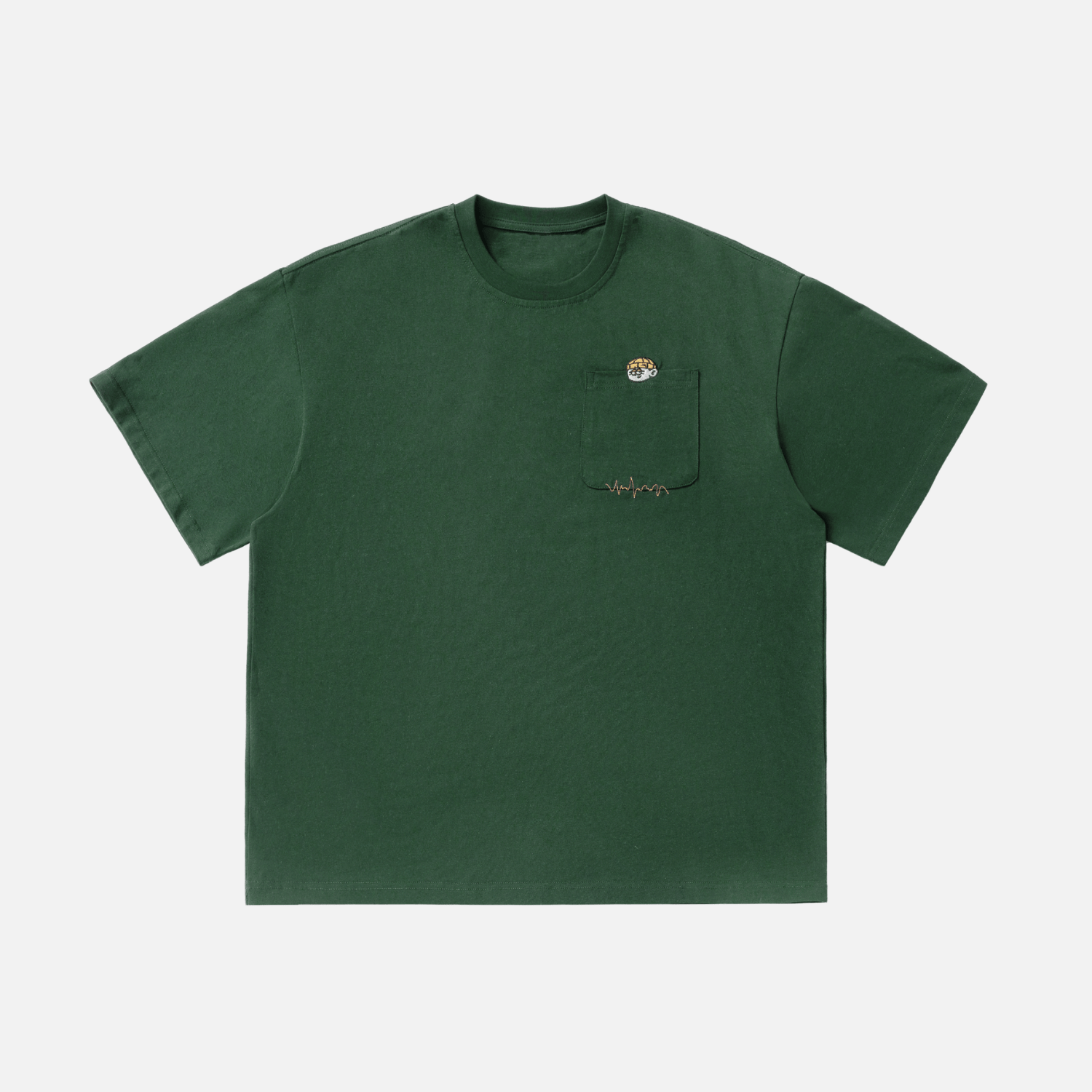 Retro Embroidery Cotton T-Shirt